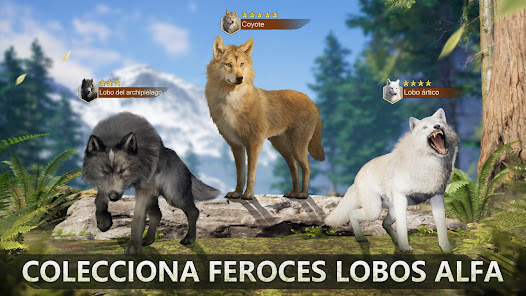 Imágen 11 Wolf Game: Wild Animal Wars android