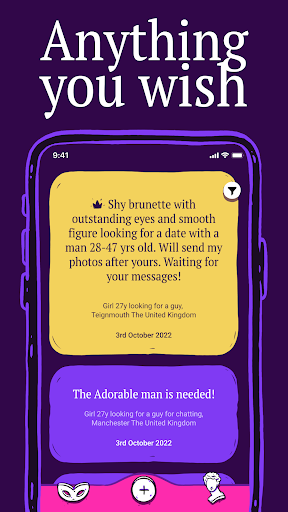 Masked Love - Anonymous dating Screen 2