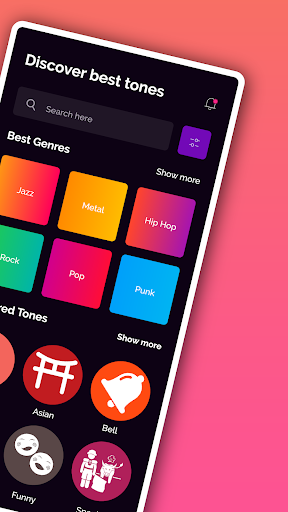 Android Music Ringtones, Songs Screen 2