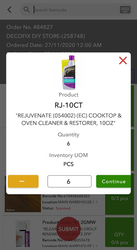 PickerPacker Screen 3
