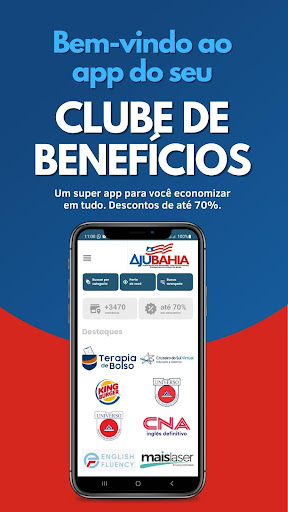 Android application Clube de Descontos AjuBahia screenshort