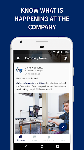 Android application PG News screenshort