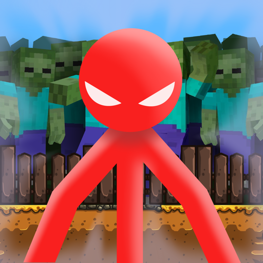 Stickman vs Minecraft Stickman ~ TNT TRAP for Red Stickman 