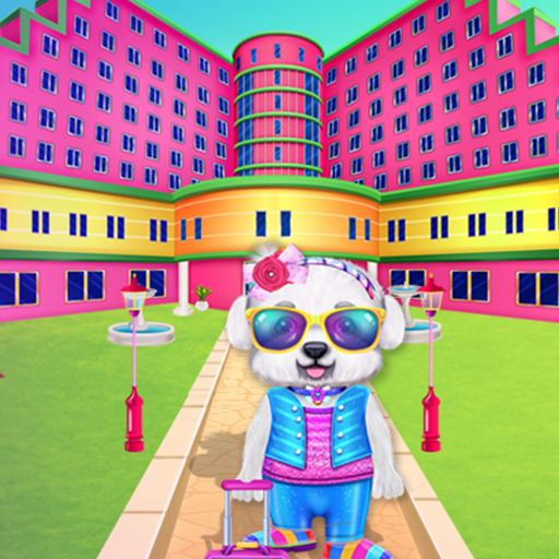 Little Pet Hotel Kids game logo