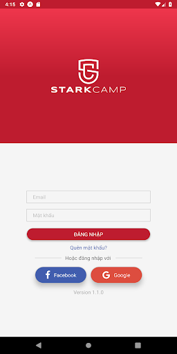 Android application StarkCamp screenshort