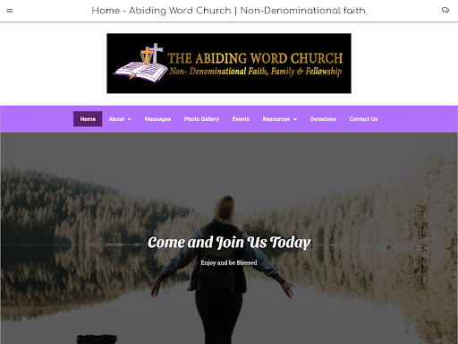 Abiding Word Church Screen 3