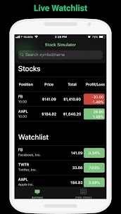 StockMarketSim – Börsensimulator MOD APK (Keine Werbung) 2