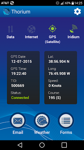 Android application Thorium screenshort
