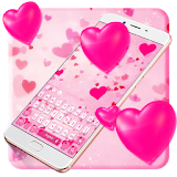 Pink Love keyboard Theme icon