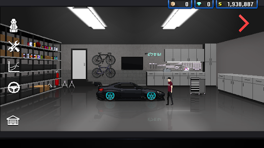 Pixel Car Racer  APK MOD (Astuce) screenshots 6
