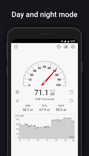 Sound meter : SPL & dB meter Screen 2
