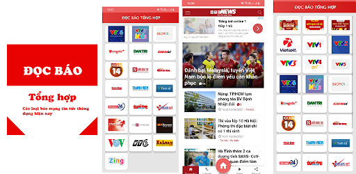 Android application Đọc báo tổng hợp - Đọc báo, xe screenshort