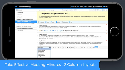MeetingBooster Screen 2