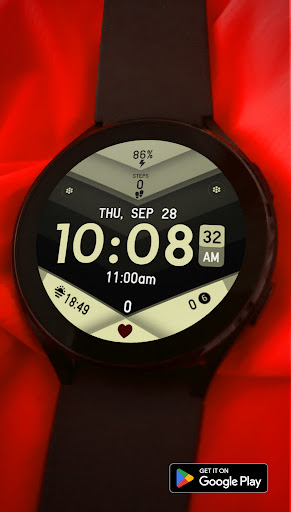 Android application rens watchface87 screenshort