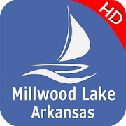 Millwood Lake - Arkansas Offline Fishing Charts