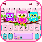 Cover Image of Download Lovely Owls Keyboard Theme 7.0.1_0201 APK