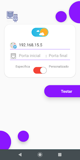 Testa porta (port tester) Screen 2