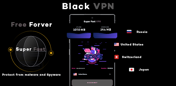 Black VPN - Fast VPN - Proxy Unknown