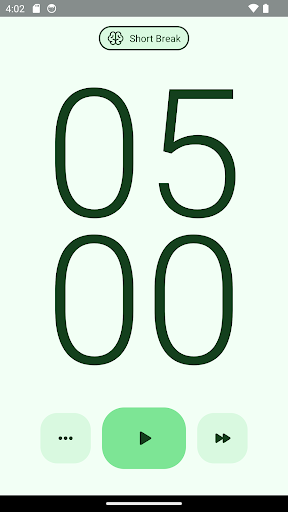 Pomodoro Screen 2
