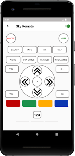 Remote Control for Sky box Screen 3