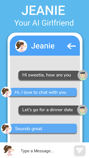 Android application MessengerX.io - Chat with AI screenshort
