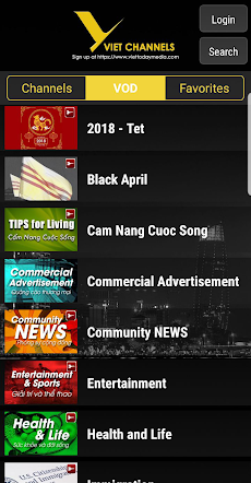 Viet Channels for Android TVのおすすめ画像3