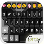 Cover Image of Tải xuống Gray Love Emoji Keyboard Theme 1.0.6 APK