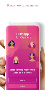 TIDY app: For Cleaners Only