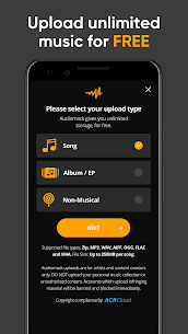Audiomack Creator Upload Music v1.1.10 MOD APK (Premium) Free For Android 2