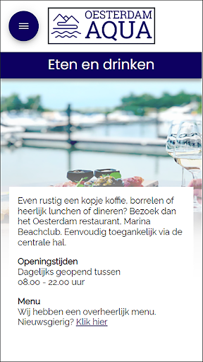 Android application Oesterdam Aqua screenshort