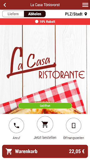 Android application La Casa Tönisvorst screenshort
