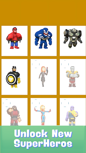 Android application Clash Heroes- Superhero Fight screenshort