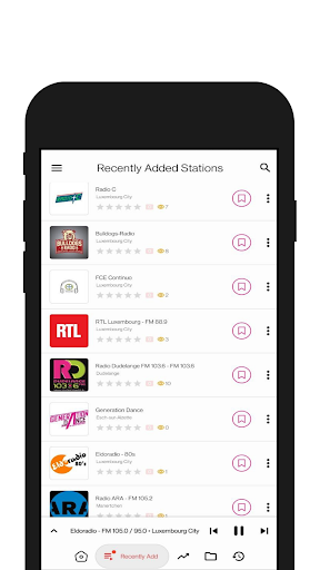Luxembourg Radio Stations Screen 3