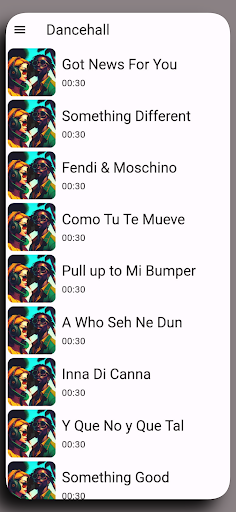 Dancehall Ringtones Screen 3