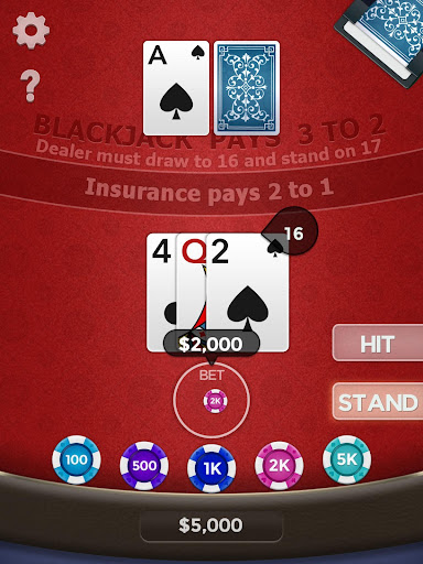 Blackjack 21 1.8.1 screenshots 5