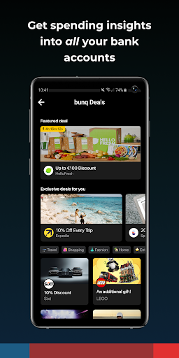 Screenshot of bunq