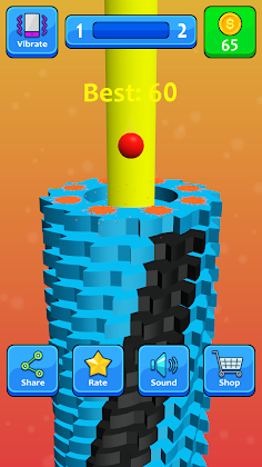 Jump Ball Stack - Screenshot 1