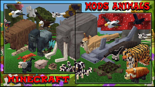 Android application World of Animals Minecraft screenshort