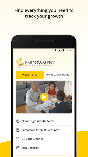 Endowment Wealth Management Screen 2