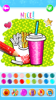 Food Coloring Game - Learn Col - Screenshot 2