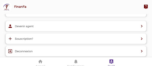 Captura de pantalla de FinanFa