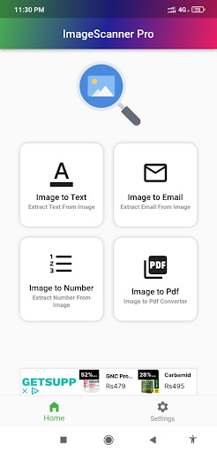 ImageScanner Pro(Img2Text/Pdf) Screen 2