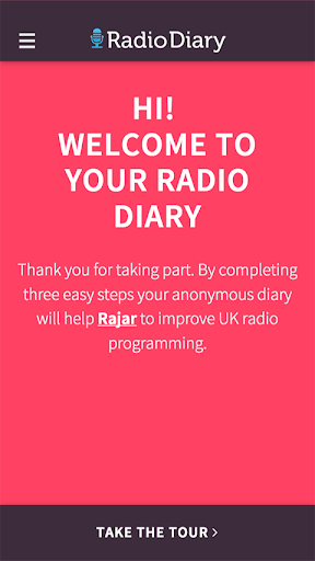 Android application RadioDiary screenshort