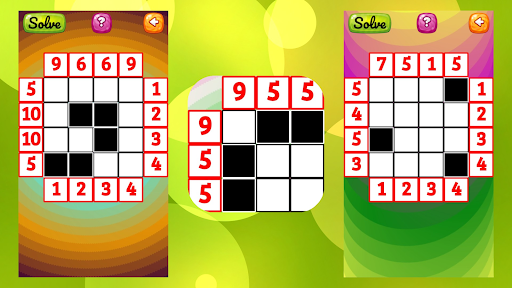 Android application Kakurasu: Deluxe Puzzle Game screenshort