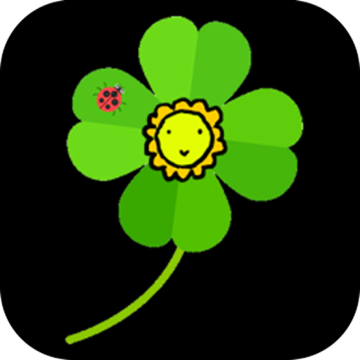 Happy Four-Leaf Clover  Icon