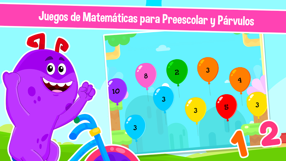 Captura 4 Juegos Matemáticas para Niños android