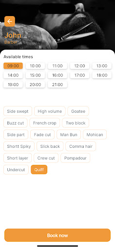 SOI CAU Booking Barber Screenshot 3 - AppWisp.com
