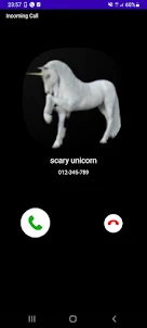 fake call unicorn prank