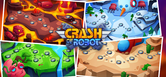 Crash of Robot Apk Mod for Android [Unlimited Coins/Gems] 5