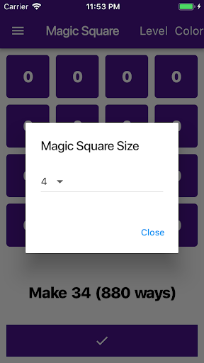 Magic Square魔方陣 幻方 Ma Phương Cuadrado mágico 마방진